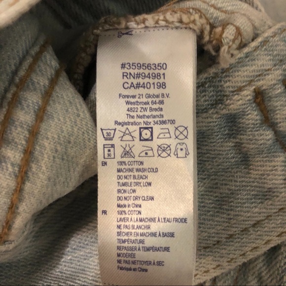 Forever 21 denim vest size S - Picture 3 of 4